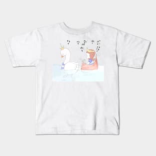 Swan Princess Kids T-Shirt